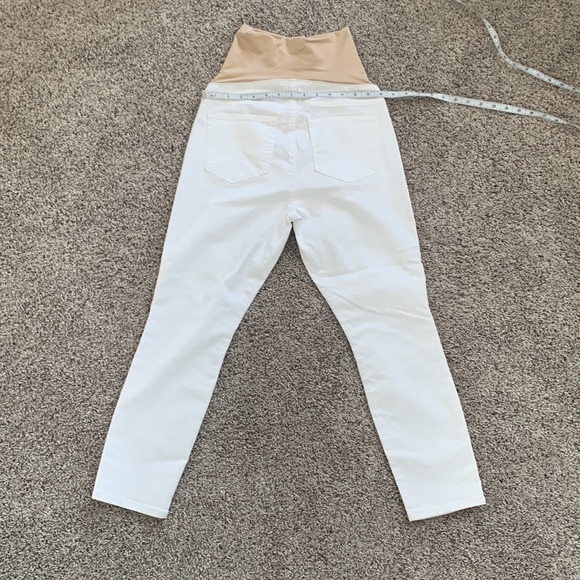 LOFT Petites The Maternity Skinny Jean Crop - Picture 9 of 13